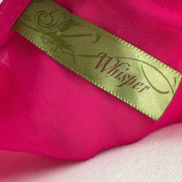 Anthropologie Whisper One Shoulder Long Sleeve Blouse in Pink Women’s Size S - Picture 6 of 6